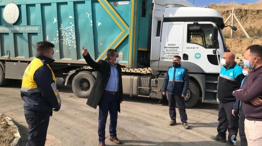 Turgutlu&rsquo;daki &ccedil;evreci yatırımda &ccedil;alışmalar incelendi