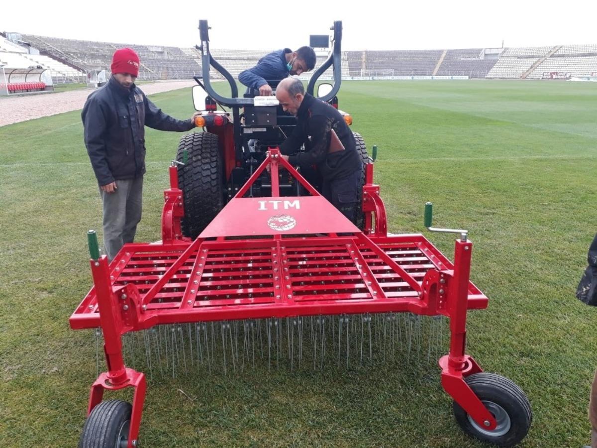 17 Eyl&uuml;l Stadı&rsquo;nın bakımına ara&ccedil; desteği