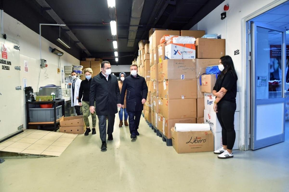 Sosyal market ihtiya&ccedil; sahiplerini pandemi s&uuml;recinde de yalnız bırakmıyor