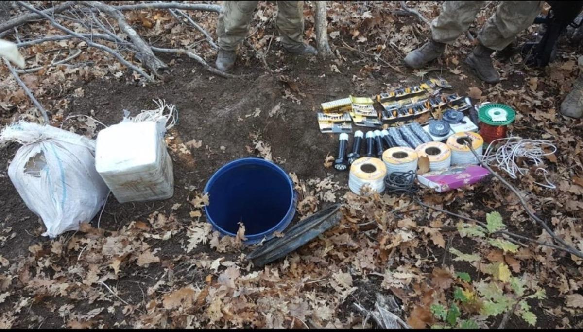 Muş&rsquo;ta ter&ouml;r &ouml;rg&uuml;t&uuml;ne ait m&uuml;himmat ele ge&ccedil;irildi