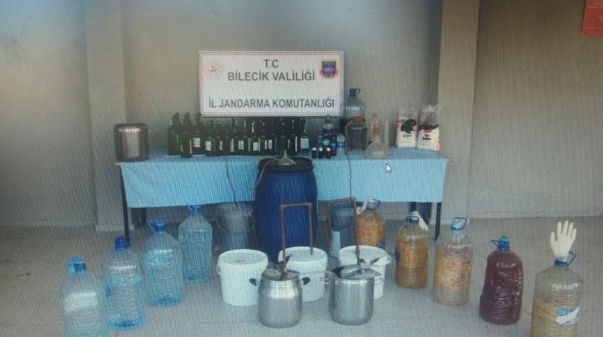 Bilecik&rsquo;te ka&ccedil;ak i&ccedil;ki operasyonu