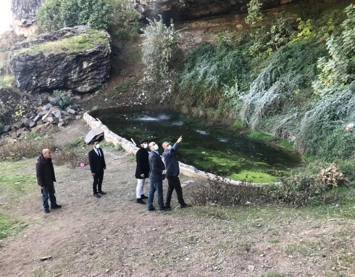 Vali Karaloğlu talimat verdi, Fiskaya şelalesinde &ccedil;alışmalar başladı