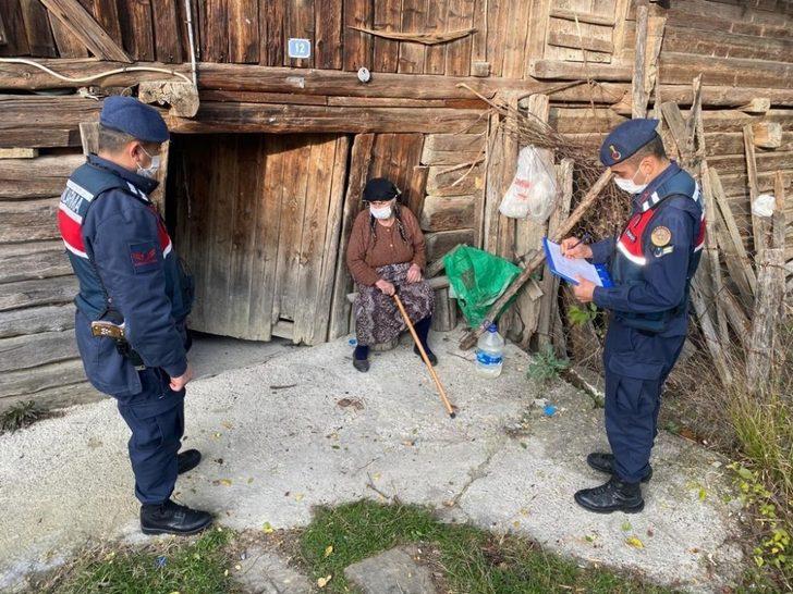 Jandarma vatandaşa devletin şefkat elini uzatıyor G2
