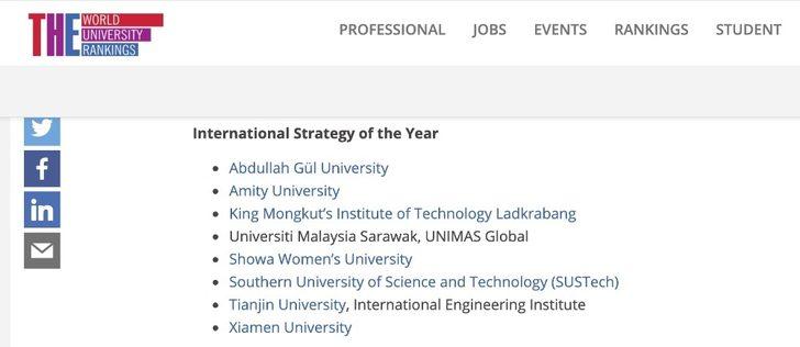 TIMES 2020 Asya Ödülleri’ne Aday Gösterilen Tek Türk Üniversitesi Olan AGÜ Finalist Oldu G2