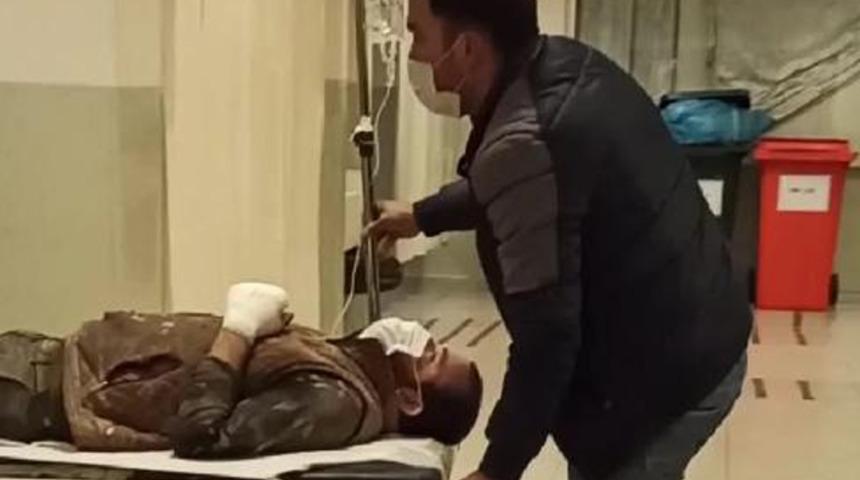 Korkunç olay! Elini, elektrikli ahşap kesme makinesine kaptırdı