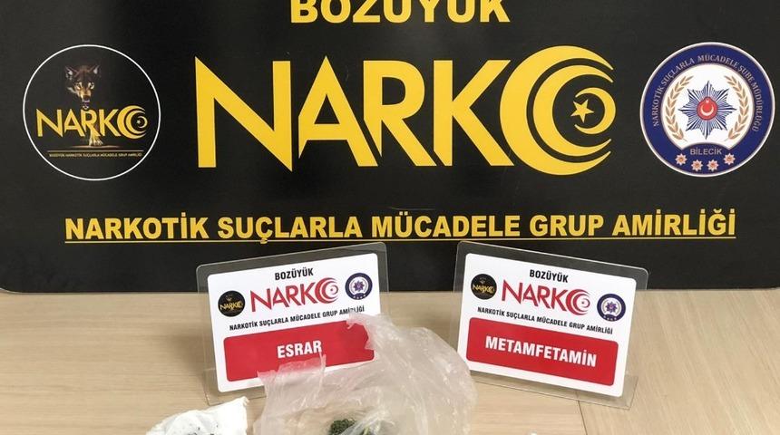 Boz&uuml;y&uuml;k&rsquo;te uyuşturucu operasyonu