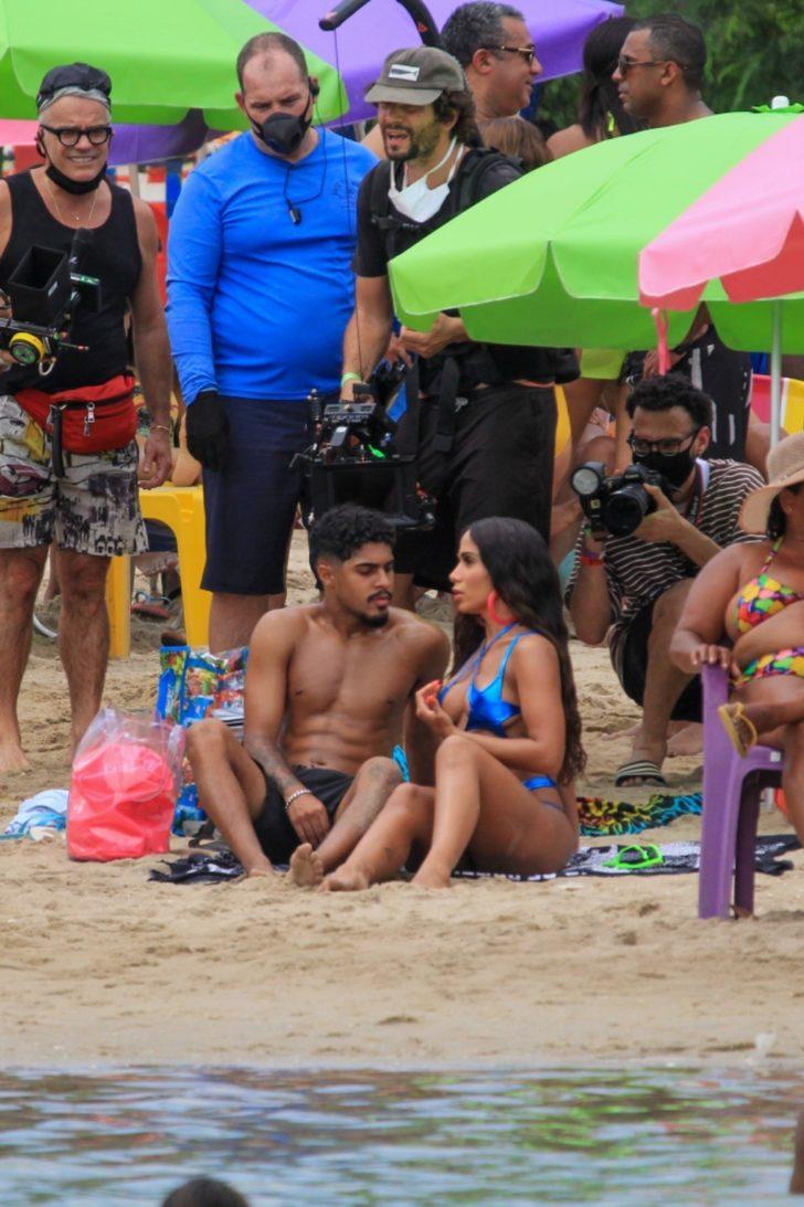 Anitta Rio de Janeiro'da klip çekerken görüntülendi G4