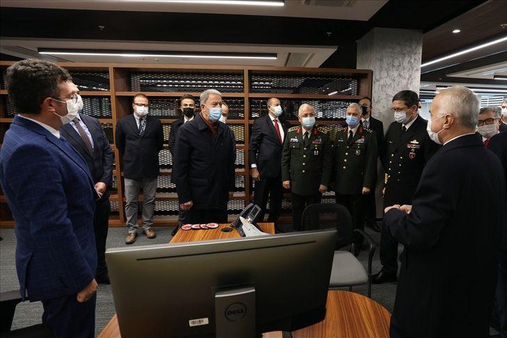 Milli Savunma Bakanı Hulusi Akar ve TSK Komuta Kademesi TUSAŞ’ı ziyaret etti G3