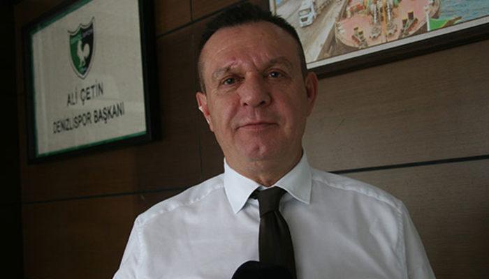 Denizlispor Başkanı Ali Çetin koronavirüse yakalandı