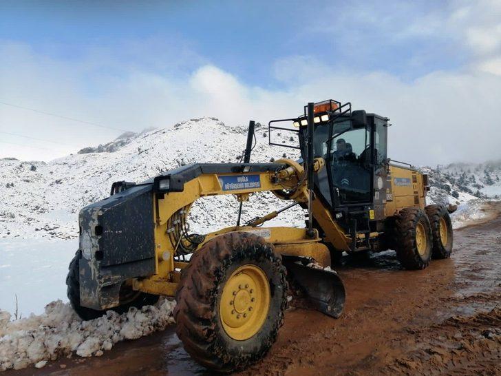 Muğla’da kar ile mücadele başladı G3