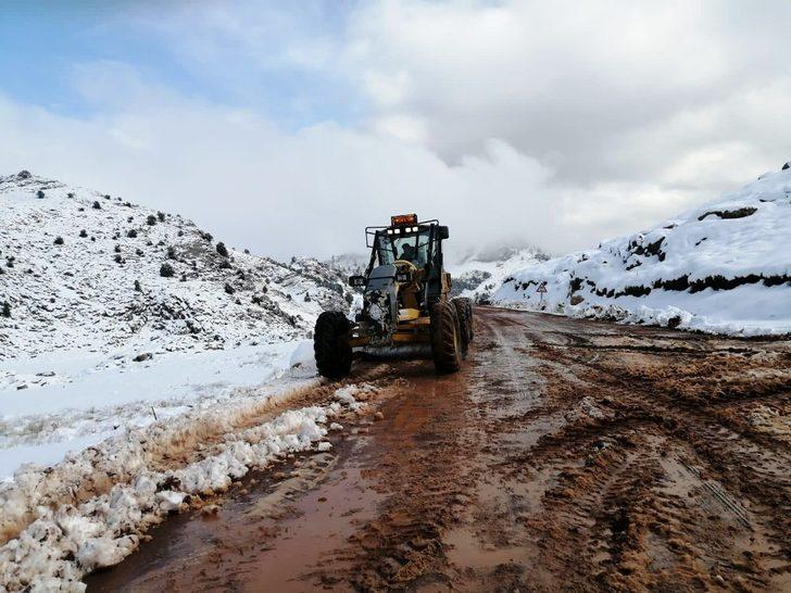 Muğla’da kar ile mücadele başladı G4