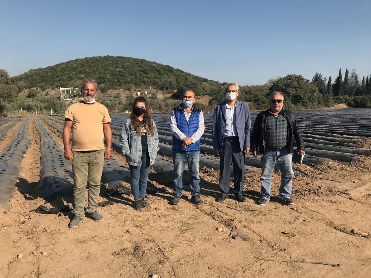 Bodrum Ziraat Odasından &uuml;reticilere ziyaret
