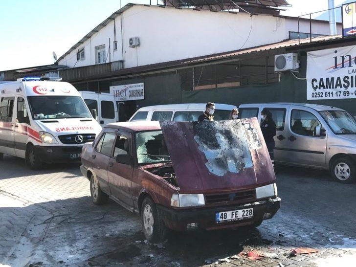 Fethiye’de Seyir Halindeki Otomobil Yandı G3