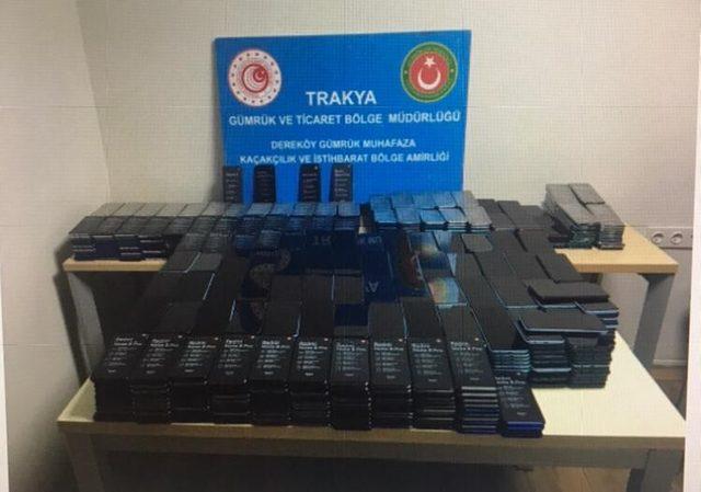 Piyasa değeri yaklaşık 3 milyon TL olan cep telefonu ele geçirildi