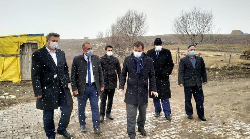 Kaymakam Koşal, k&ouml;y ziyaretlerinde bulundu