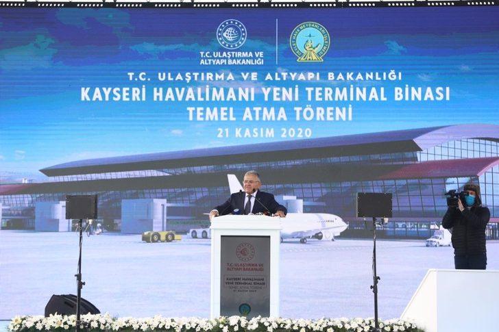 Kayseri Havaalanı Yeni Terminal Binası’nın temeli atıldı G3