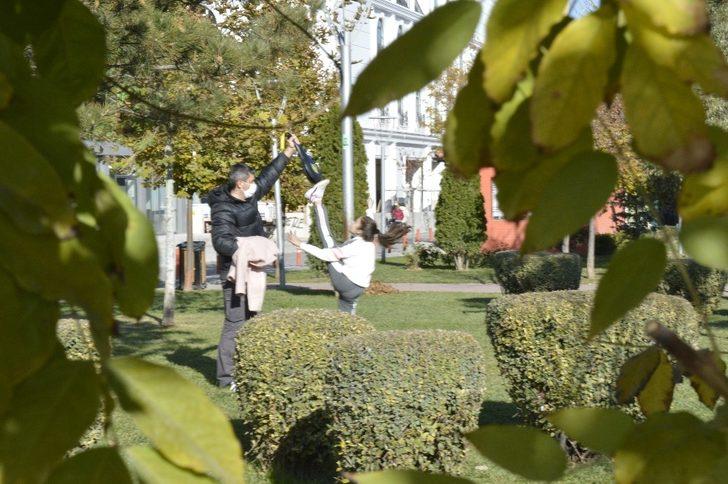 Vatandaşlar güneşin tadını çıkartıyor G1