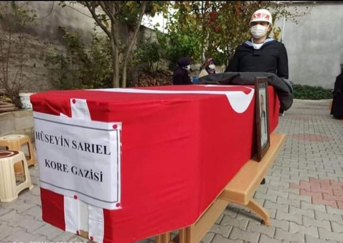 Kore Gazisi askeri t&ouml;renle uğurlandı