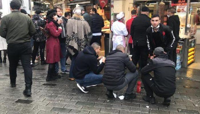 Bu görüntüler Taksim'den! Restoranların önü doldu taştı