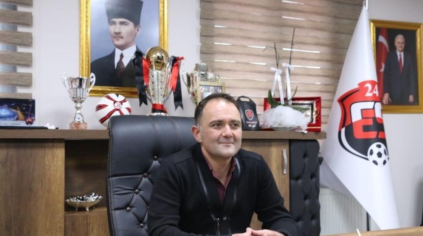 24Erzincanspor Başkanı Keleş: &ldquo;Hedefimize doğru emin adımlarla ilerleyeceğiz&rdquo;