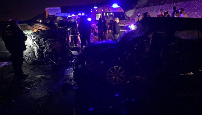 Hatay'da feci kaza: 2 ölü, 2 yaralı