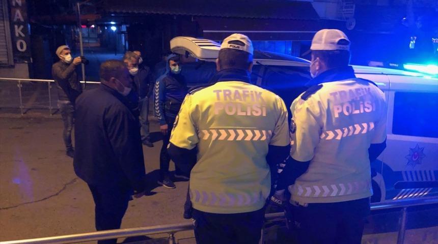 Kahramanmaraş'ta sokağa çıkma kısıtlamasını ihlal eden 3 kişiye işlem yapıldı