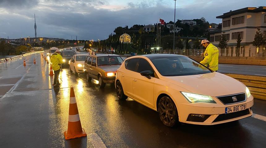 15 Temmuz Şehitler Köprüsü'nde denetim