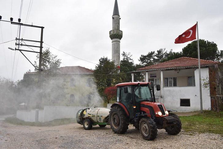 Çan belediyesi’nden köylere dezenfekte desteği G3