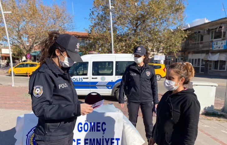Balıkesir polisinden kadınlara “KADES” brifingi G3