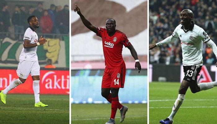 Beşiktaş'ın gol yükü Larin, Aboubakar ve Atiba'da