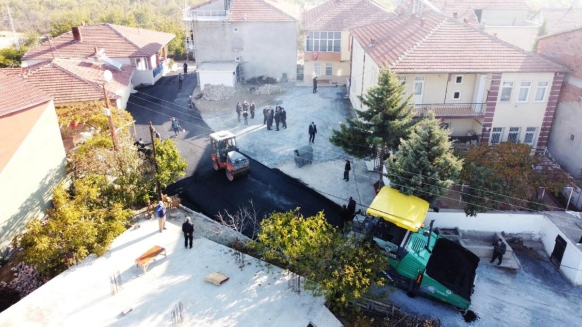 Battalgazi&rsquo;de asfalt mesaisi