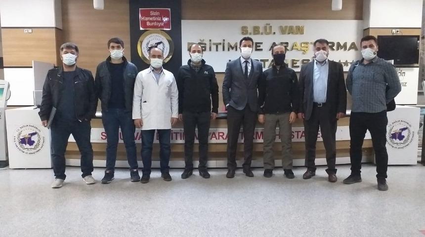 Başhekim &Ccedil;elik&rsquo;ten bilgi işlem sorumlularına teşekk&uuml;r