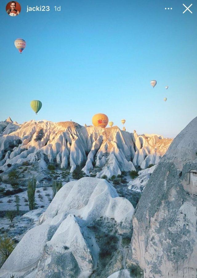 Jacki Gemelos, Kapadokya’yı gezdi