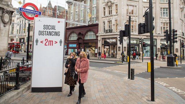 Londra'da koronavirüs önlemleri