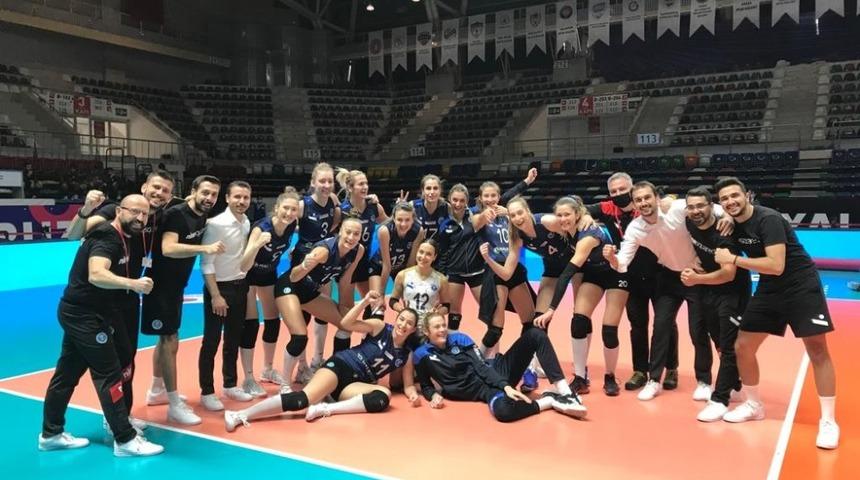 Aydın B&uuml;y&uuml;kşehir, İlbank&rsquo;ı 3-0&rsquo;la ge&ccedil;ti