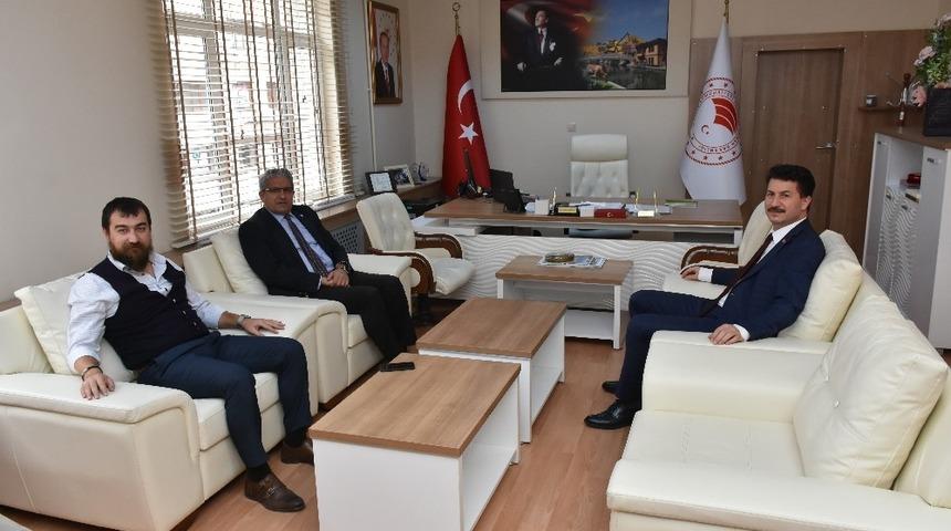 Eskişehir OSB&rsquo;den Tarım İl M&uuml;d&uuml;r&uuml; G&uuml;m&uuml;ş&rsquo;e ziyaret