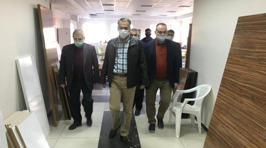 Vali Çuhadar Diyanet Gençlik Merkezini inceledi