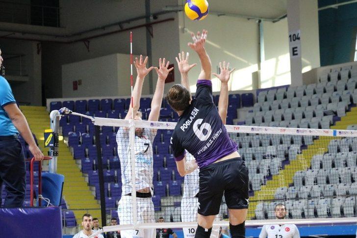 AXA Sigorta Efeler Ligi: Afyon Belediye Yüntaş: 3 - Halkbank: 2 G1