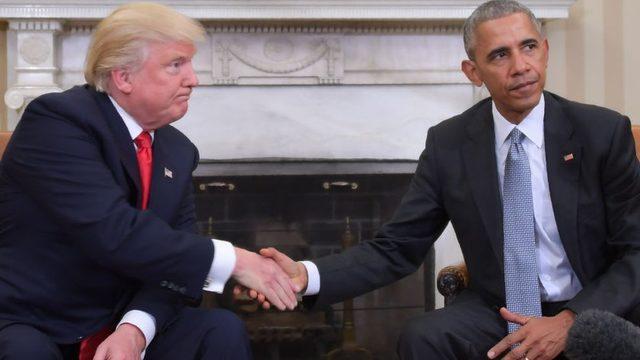 Obama, 2016'da seçimin hemen ardından Trump'la görüşmüş ve geçiş sürecini başlatmıştı