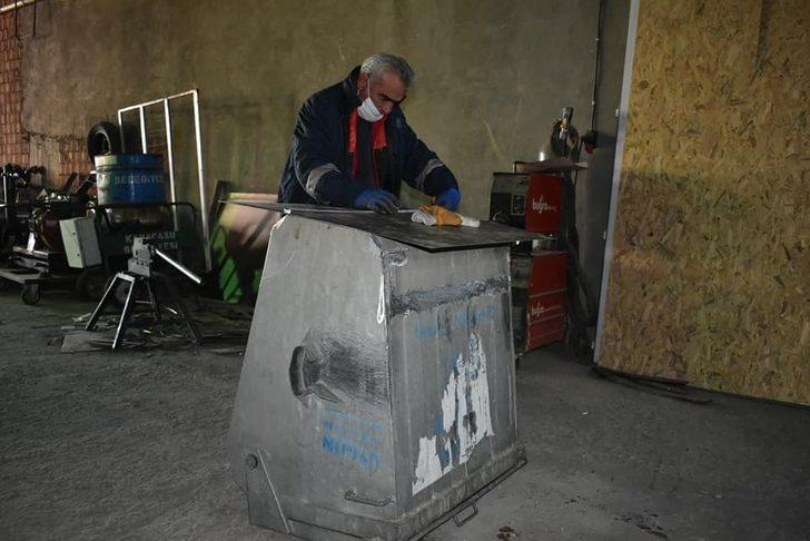 Karacasu’da çöp konteynerleri yenileniyor G2