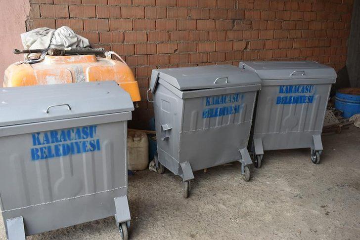Karacasu’da çöp konteynerleri yenileniyor G4
