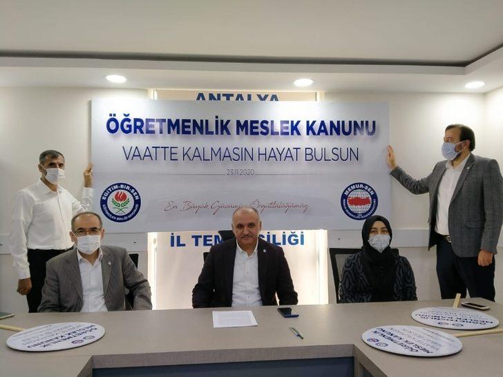Eğitim Bir Sen Öğretmenlik Meslek Kanunu istiyor G1