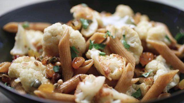 Penne Makarnalı Karnabahar