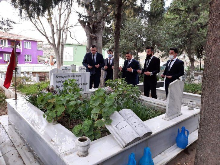 Tekirdağ Ülkü Ocakları Şehit Öğretmen Neşe Alten’i mezarı başında andı G3