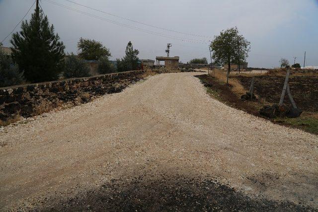 Haliliye kırsalında yol yapım çalışmaları