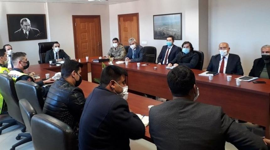 Refahiye’de kış tedbirleri görüşüldü