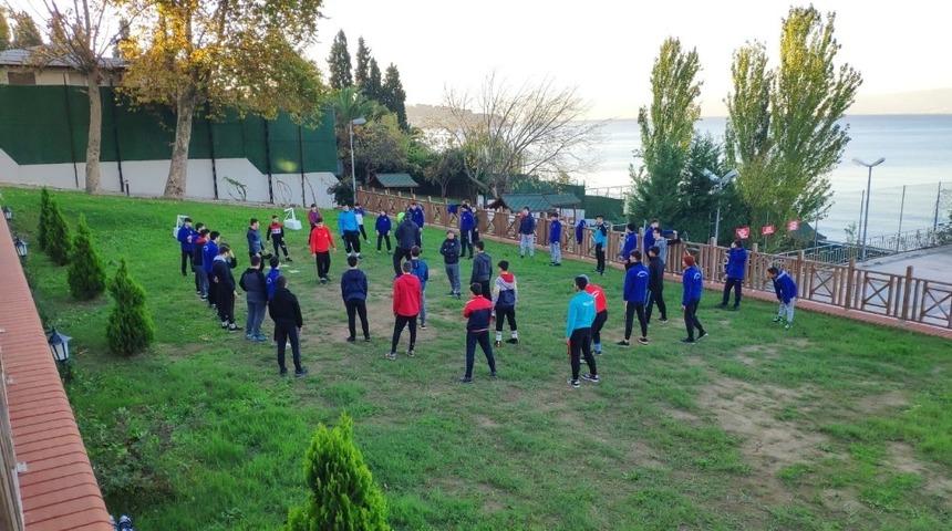 Kocaeli&rsquo;nin şampiyonları teknik gelişim kampında