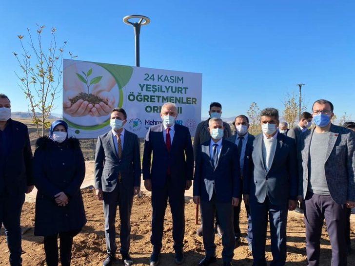 Beylerderesi’ne Öğretmenler Ormanı kuruldu G1