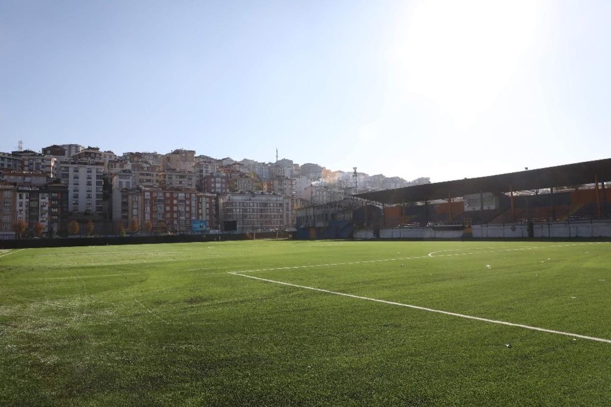 Alibeyk&ouml;y Stadı yenilendi