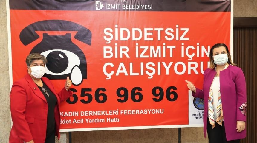 Şiddetsiz Bir İzmit i&ccedil;in imzalar atıldı